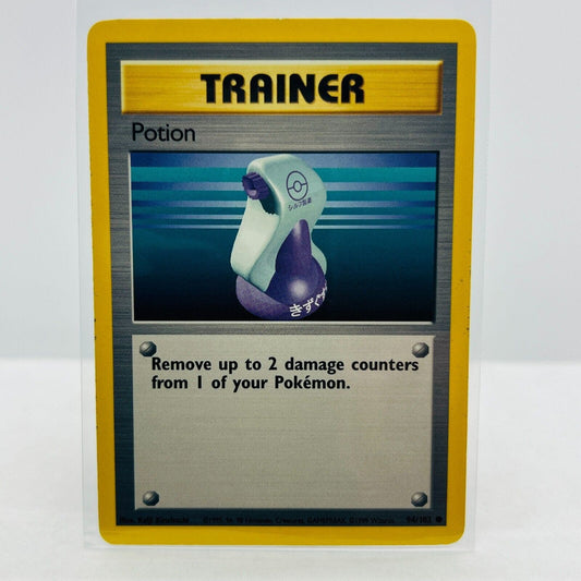 Pokémon Potion 94/102 Base Set Unlimited Pokemon 1999 WOTC Common Card LP