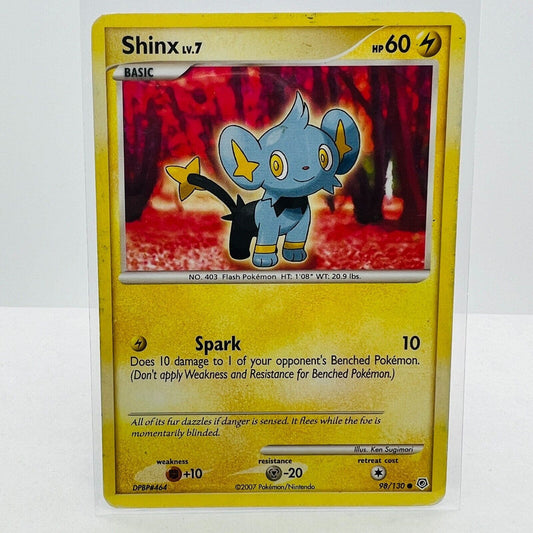 Pokémon Shinx LV.7 98/130 Diamond & Pearl 2007 Pokemon Common Card MP-DMG