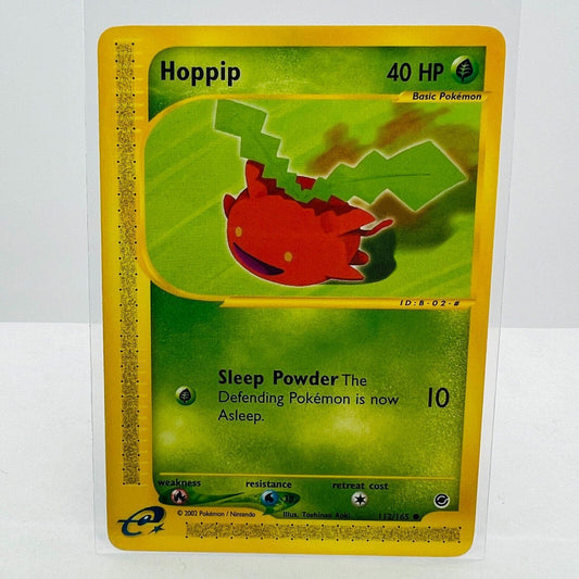 Pokémon Hoppip 112/165 Expedition E-Reader Series Pokemon Common Card NM-MT