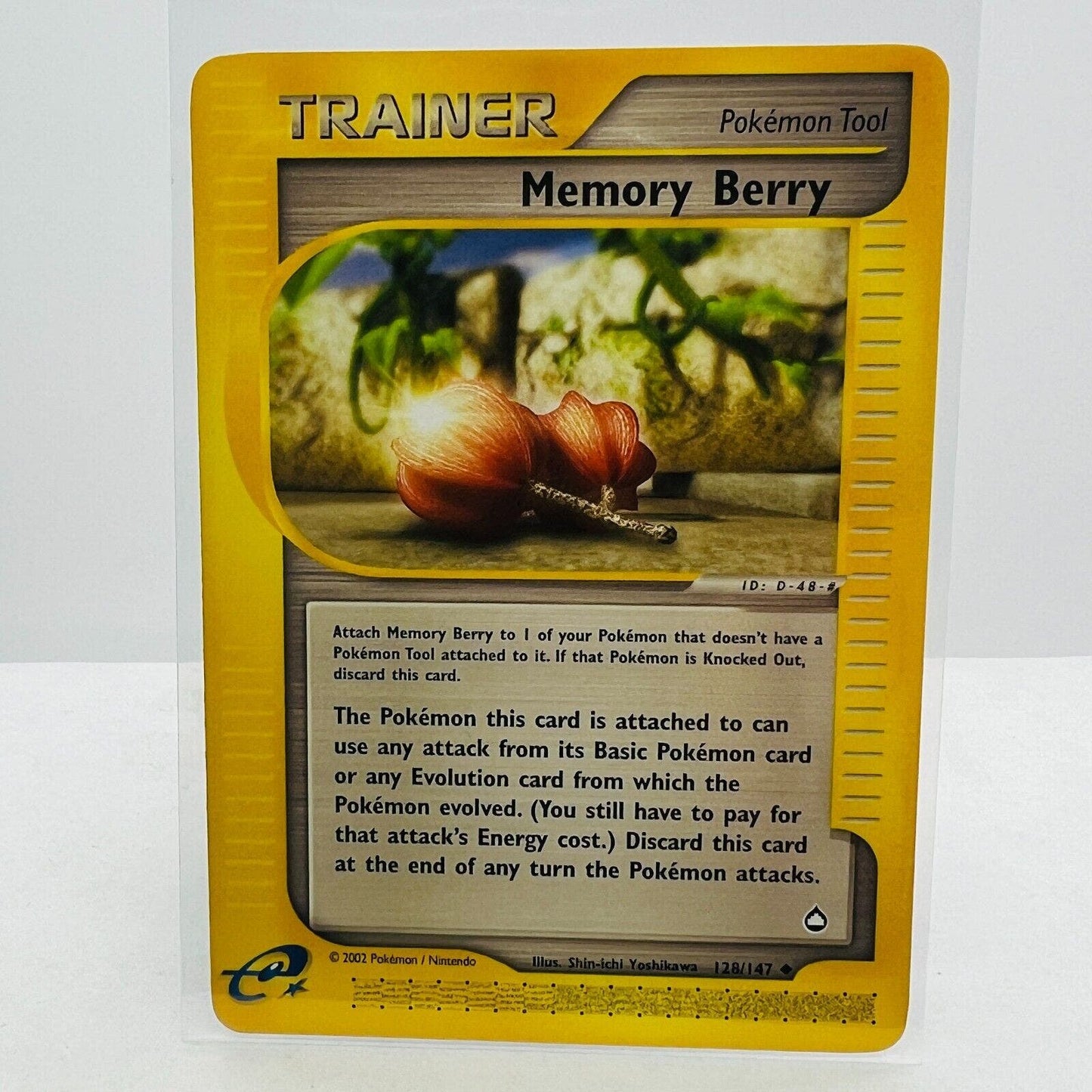 Pokémon Memory Berry 128/147 Aquapolis WOTC Pokemon Uncommon Card NM-MT