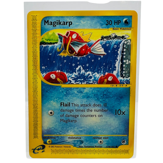 Pokémon Magikarp 118/165 Expedition E-Reader Series Pokemon Common Card LP