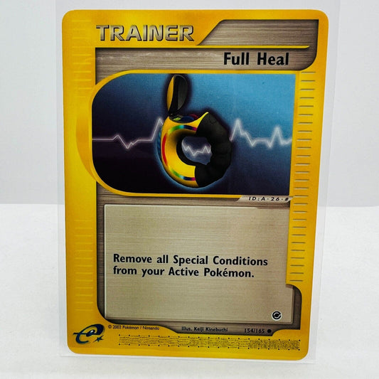 Pokémon Full Heal 154/165 Expedition E-Reader Series Pokemon Common Card NM-MT