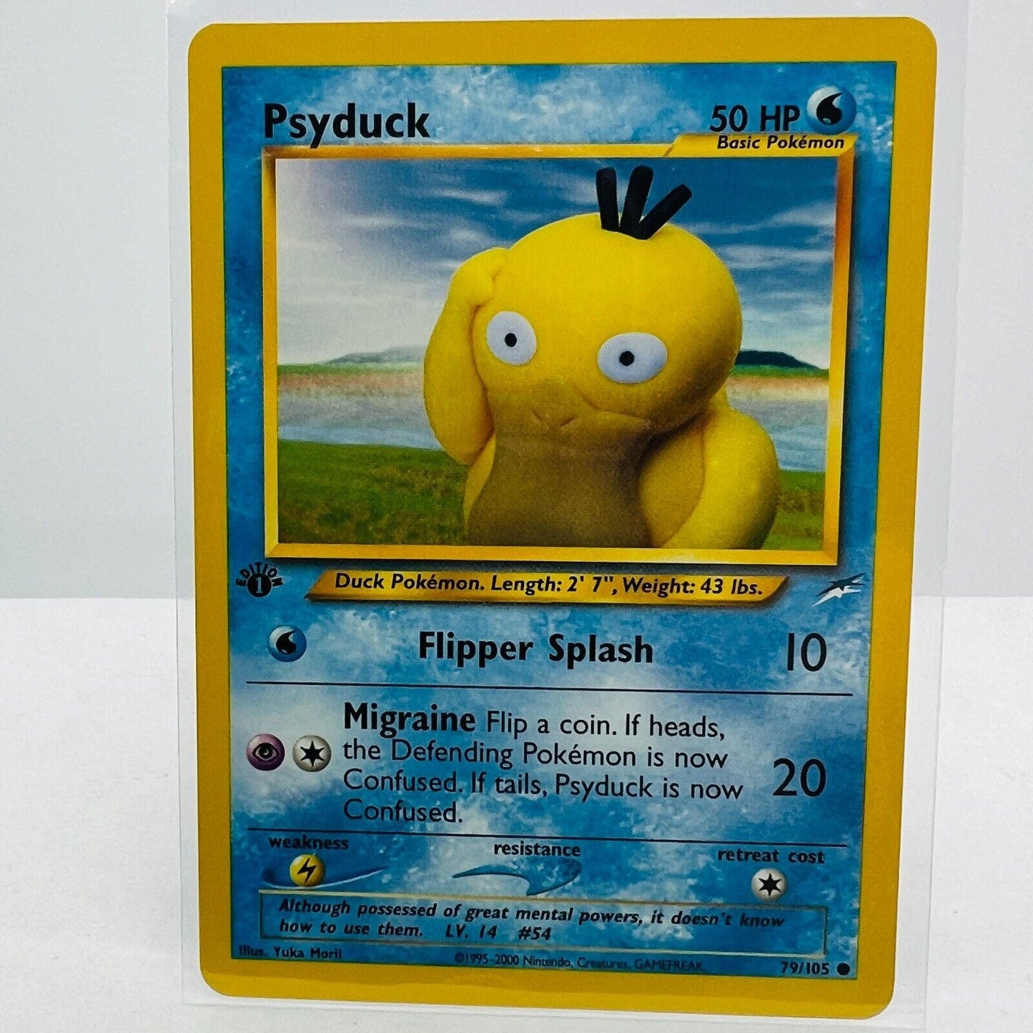 Pokémon Psyduck 1st Edition 79/105 Neo Destiny WOTC Pokemon Common Card NM-MT