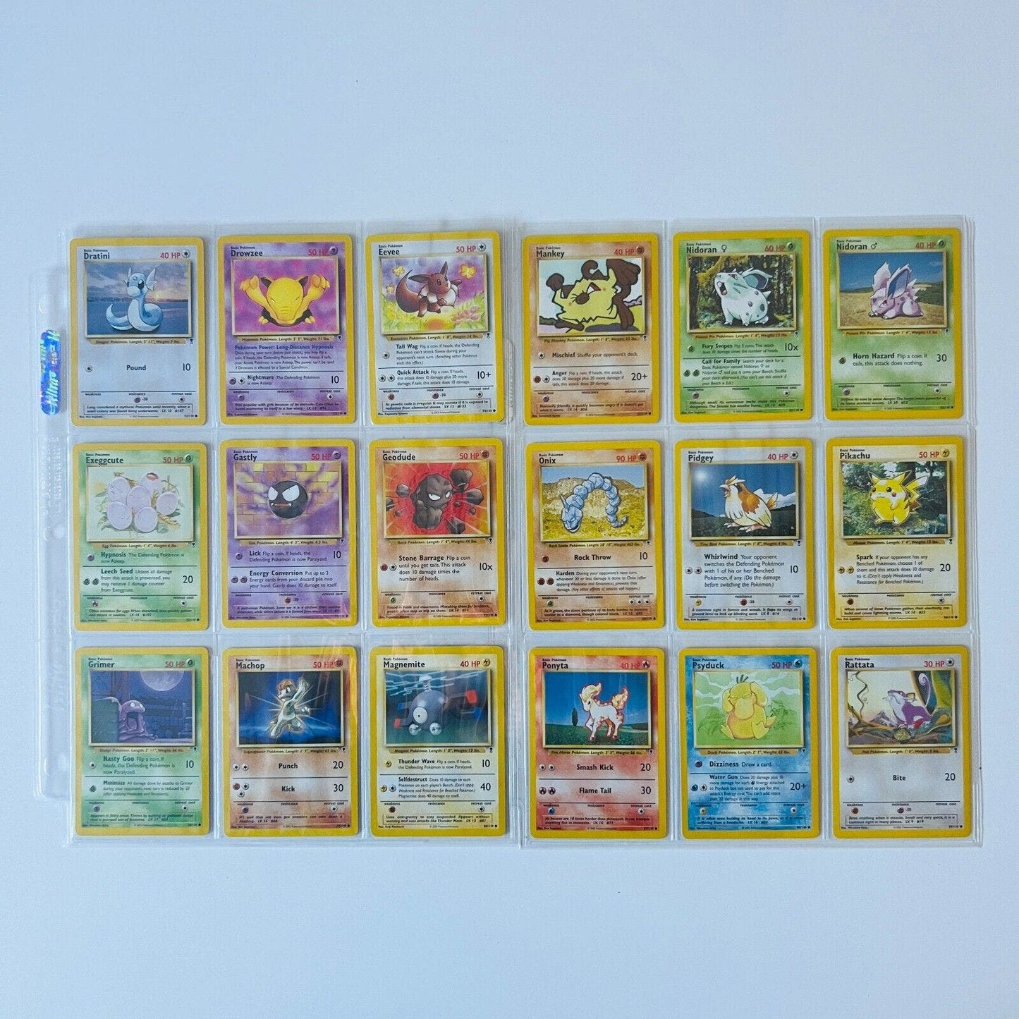 Pokémon Legendary Collection Complete Uncommon Common Non Holo 70 Cards NM-MINT