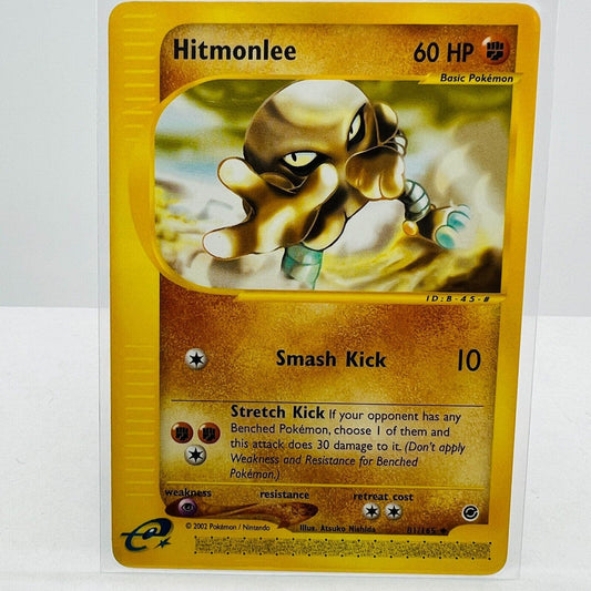 Pokémon Hitmonlee 81/165 Expedition E-Reader Series Pokemon Uncommon Card NM-MT