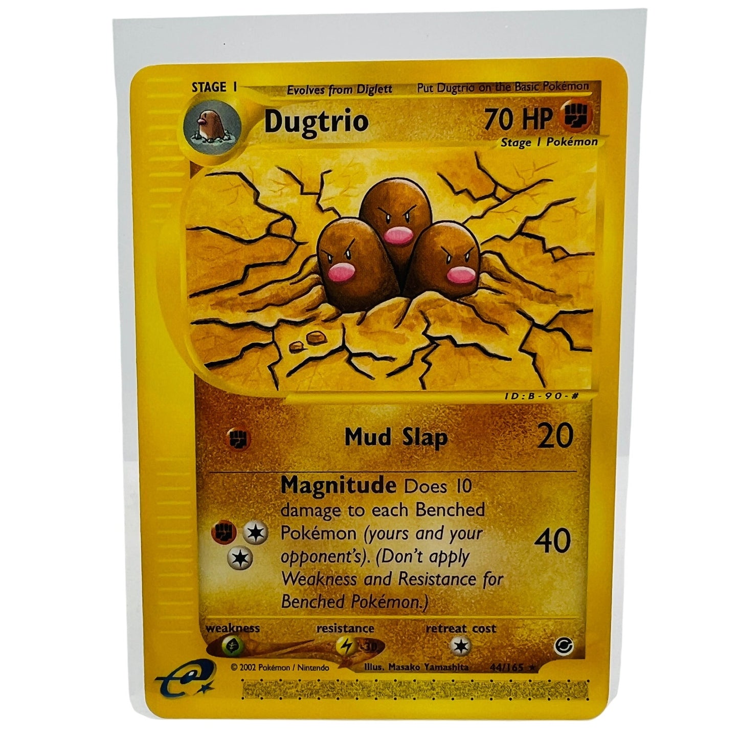 Pokémon Dugtrio 44/165 Expedition Non Holo Rare E-Series WOTC TCG Card NM-MT