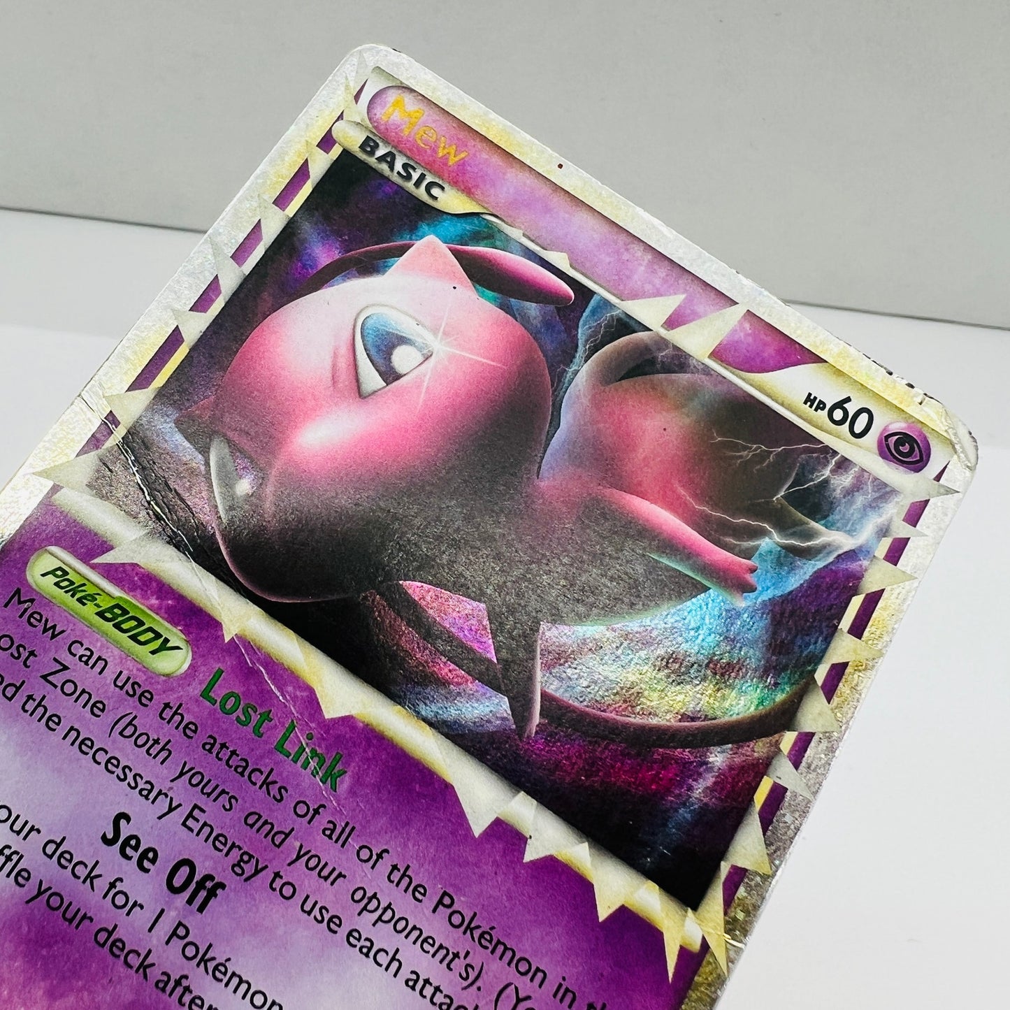 Pokémon Mew Prime 97/102 Triumphant Pokemon 2010 Holo Foil Rare DMG-PL