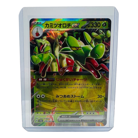 Pokémon Hydrapple Ex 010/187 Pokemon Japanese Terastal Festival EX RR NM-MT