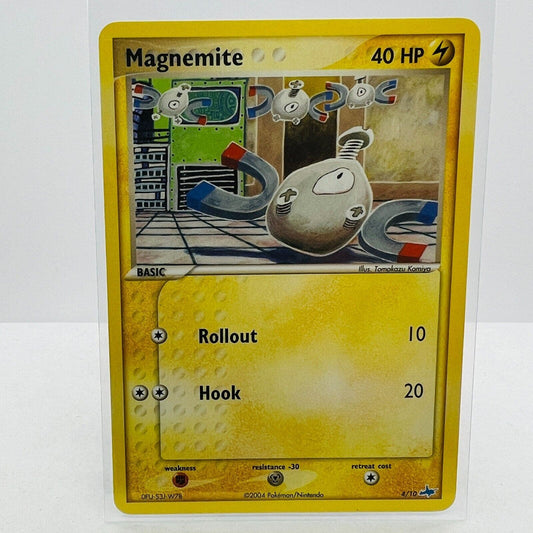 Pokémon Magnemite 4/10 EX Latios & Latias 2004 Pokemon Common Card LP-EX