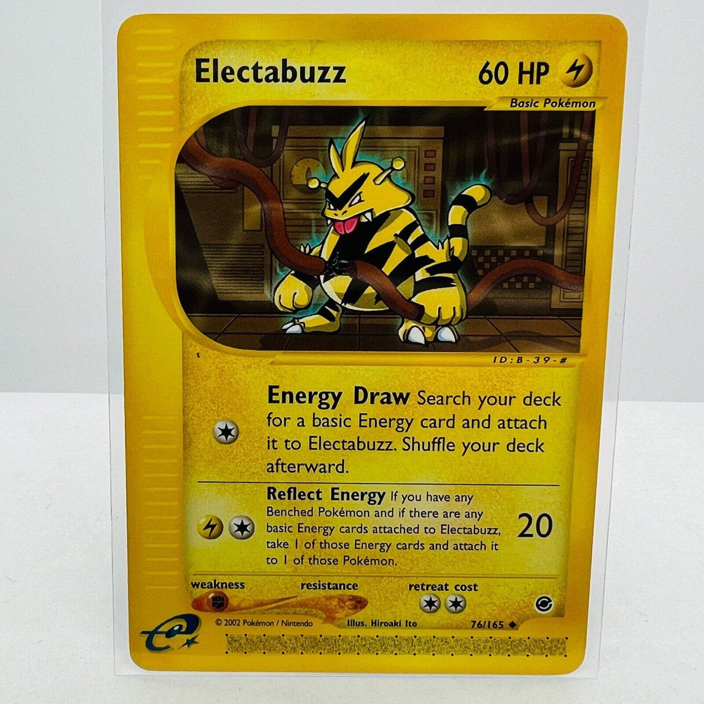 Pokémon Electabuzz 76/165 Expedition E-Reader Series Pokemon Uncommon Card NM-MT