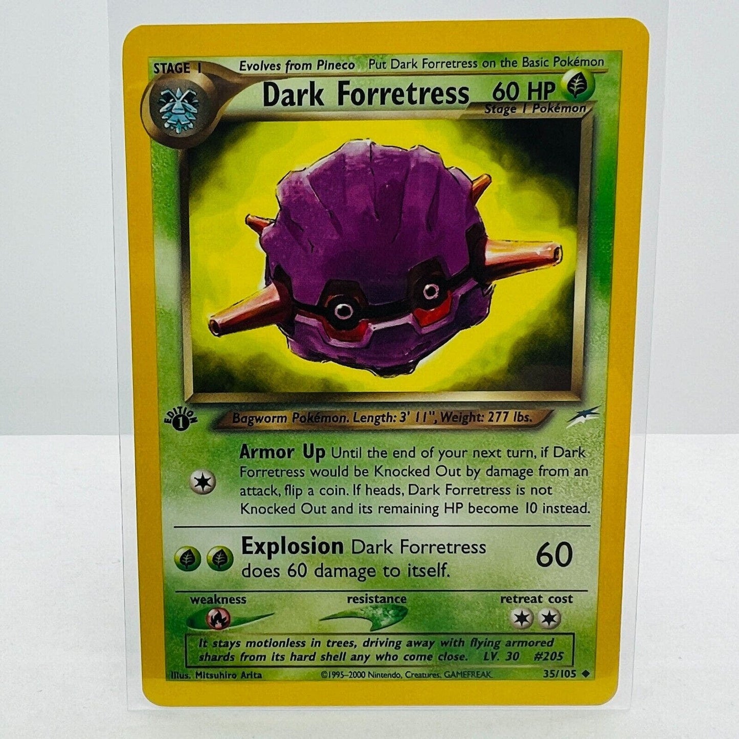 Pokémon Dark Forretress 1st Edition 35/105 Neo Destiny WOTC Pokemon Card NM-MT