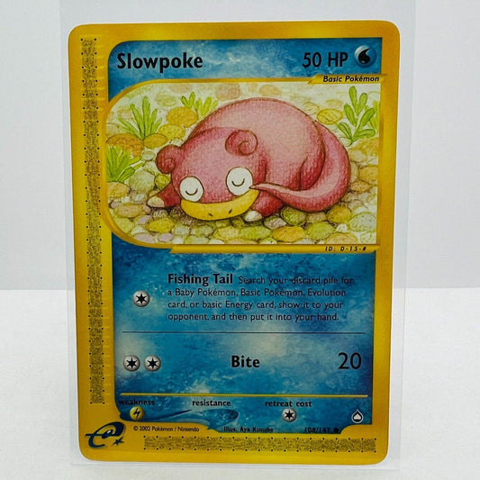 Pokémon Slowpoke 108/147 Aquapolis WOTC TCG Pokemon Common Card NM-MT