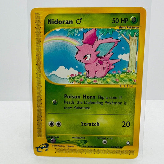 Pokémon Nidoran 96/147 Aquapolis WOTC TCG Pokemon Common Card NM-MT