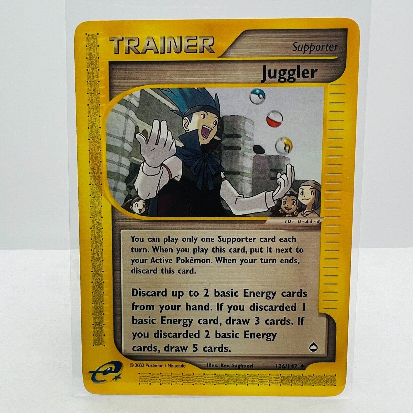 Pokémon Juggler 126/147 Aquapolis WOTC Pokemon Uncommon Card NM-MT