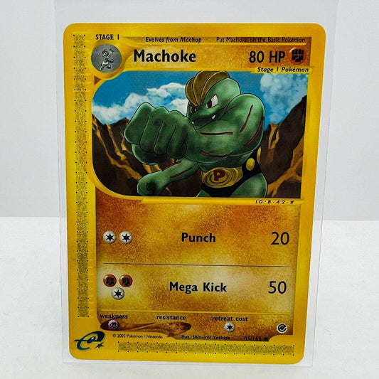 Pokémon Machoke 85/165 Expedition E-Reader Series Pokemon Uncommon Card NM-MT