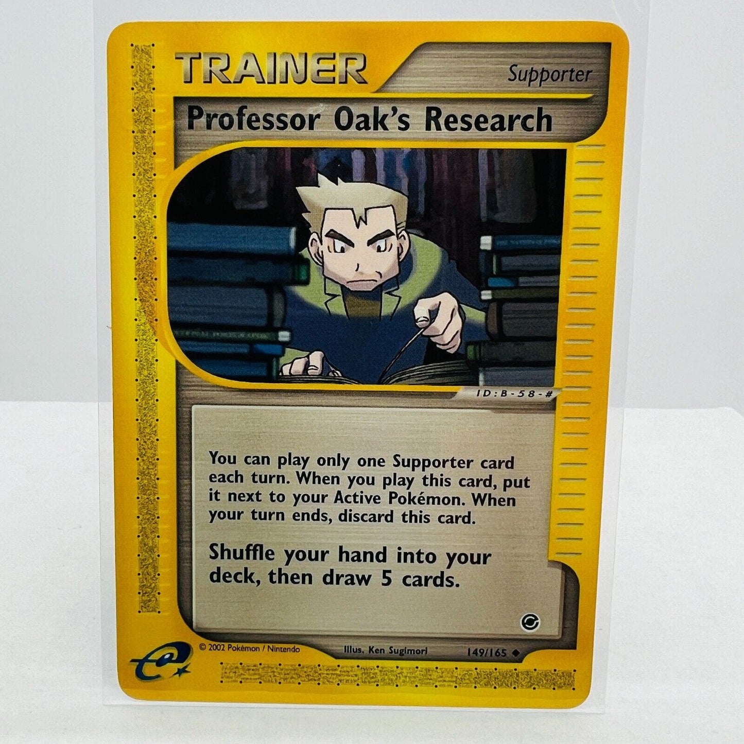 Pokémon Professor Oak's Research 149/165 Expedition E-Series Uncommon Card NM-MT