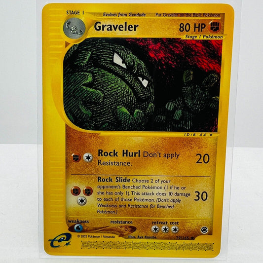 Pokémon Graveler 79/165 Expedition E-Reader Series Pokemon Uncommon Card NM-MT