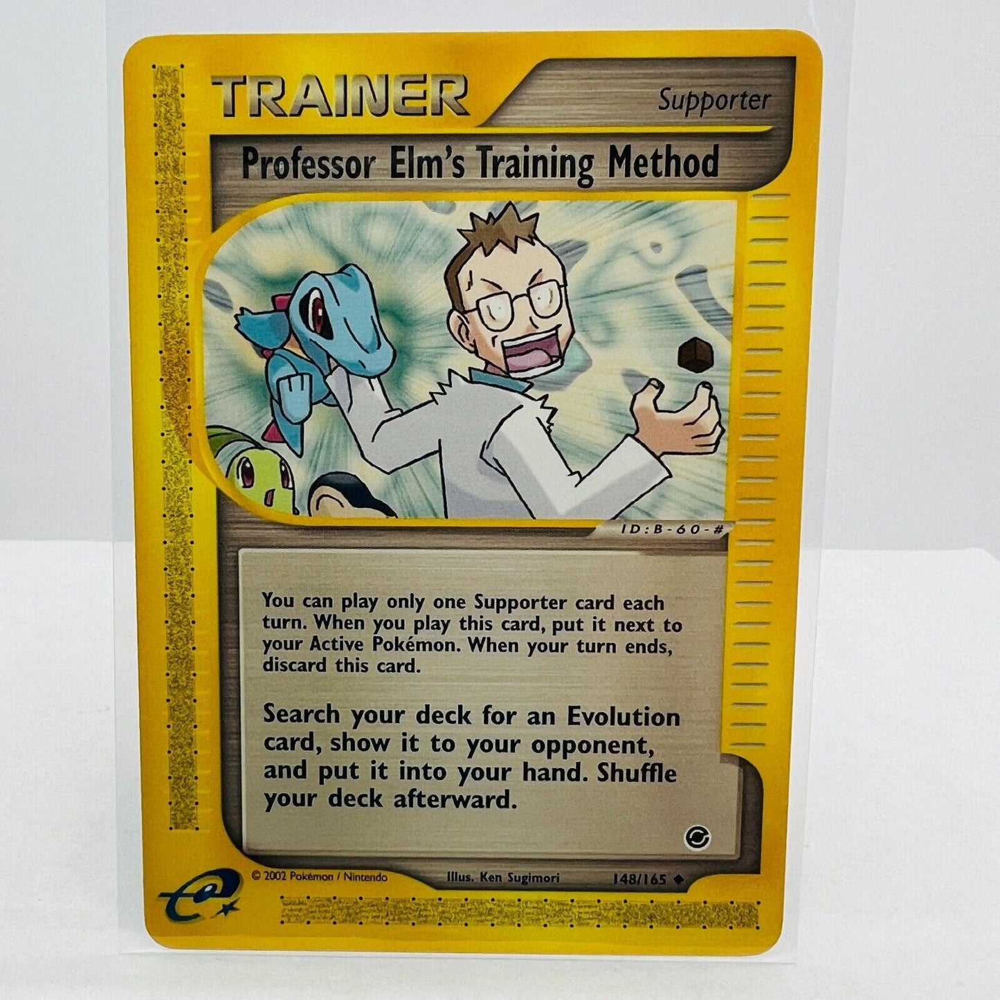 Pokémon Professor Elm's Training Method 148/165 Expedition Uncommon Card NM-MT