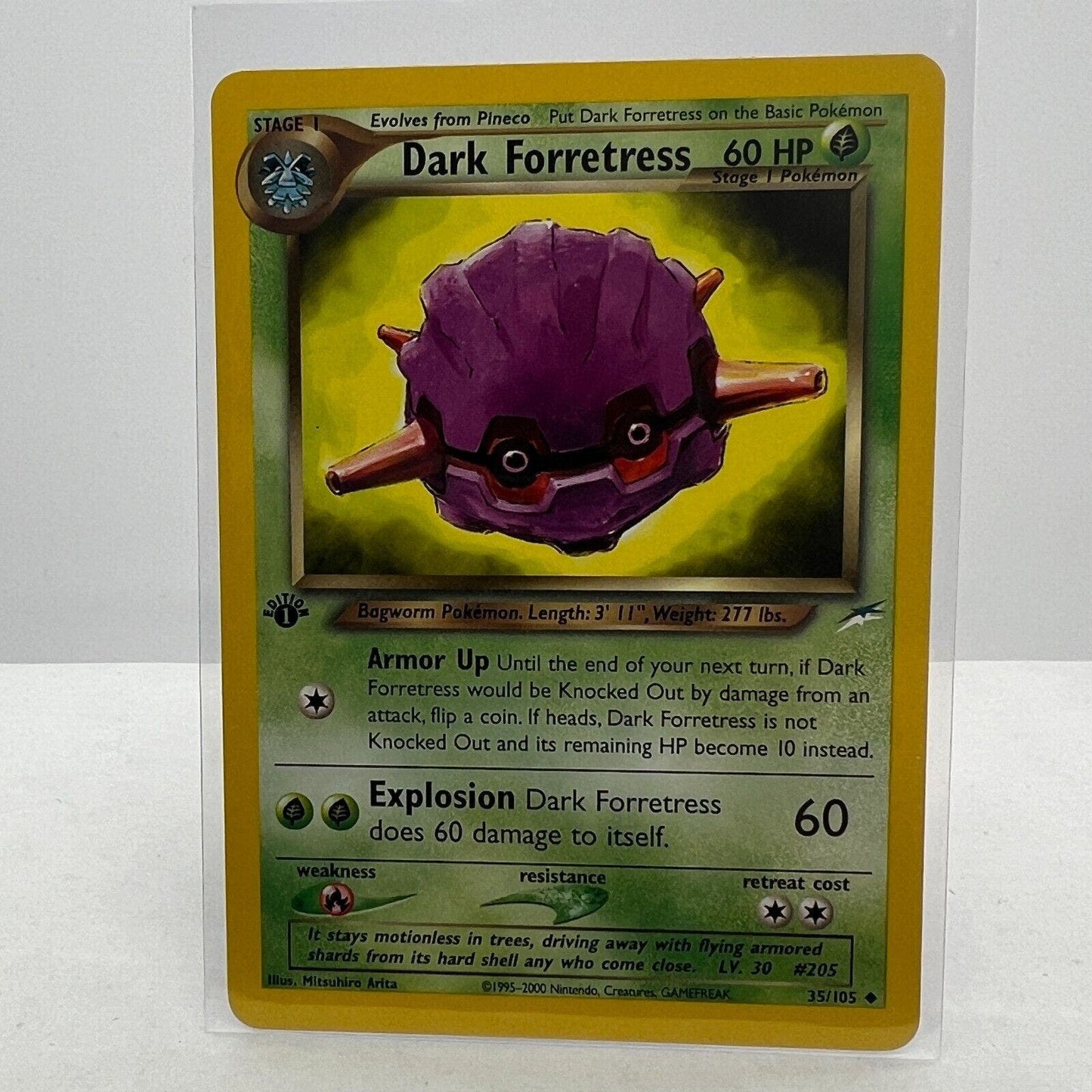 Pokémon Dark Forretress 1st Edition 35/105 Neo Destiny WOTC Pokemon Card NM-MT