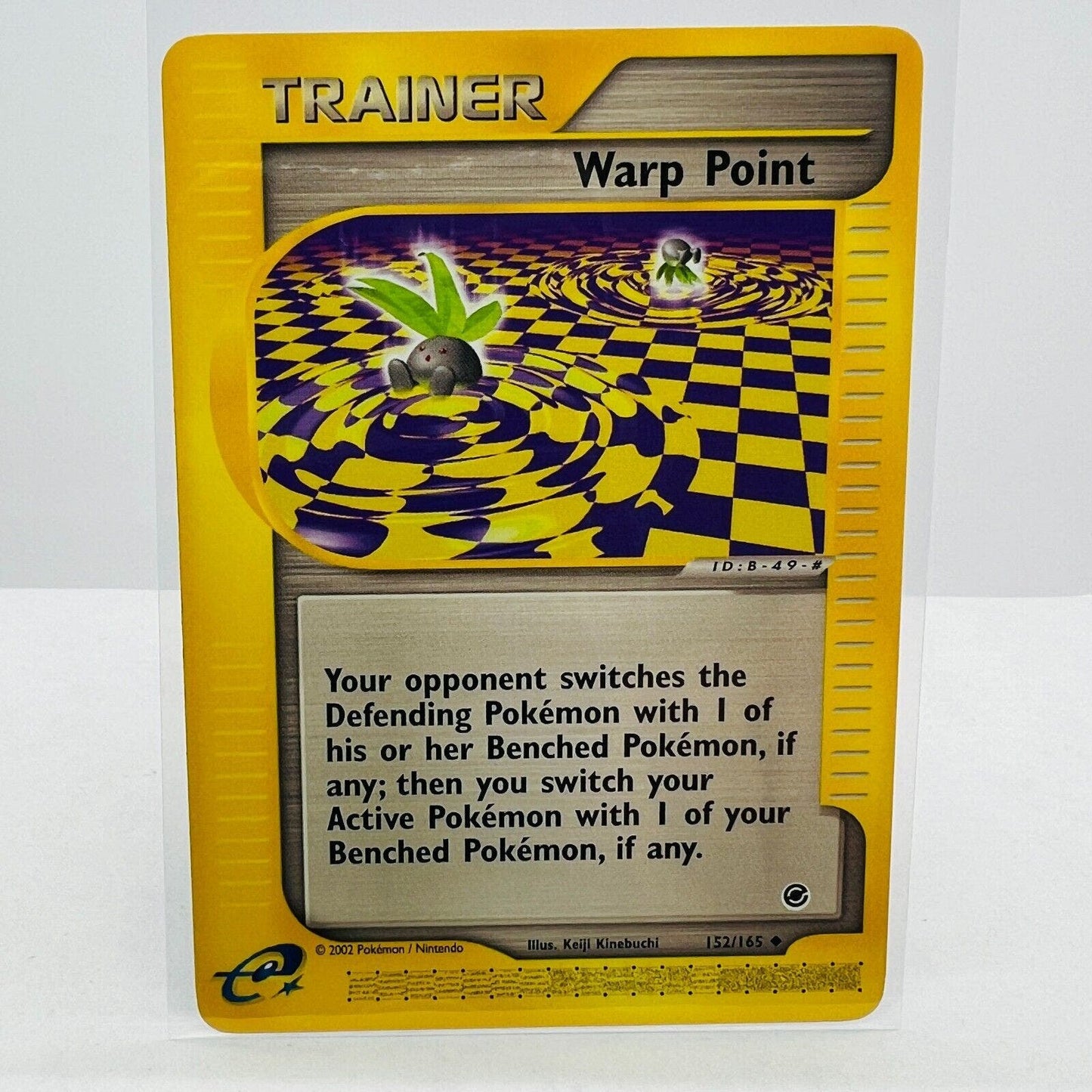 Pokémon Warp Point 152/165 Expedition E-Reader Pokemon Uncommon Card NM-MT