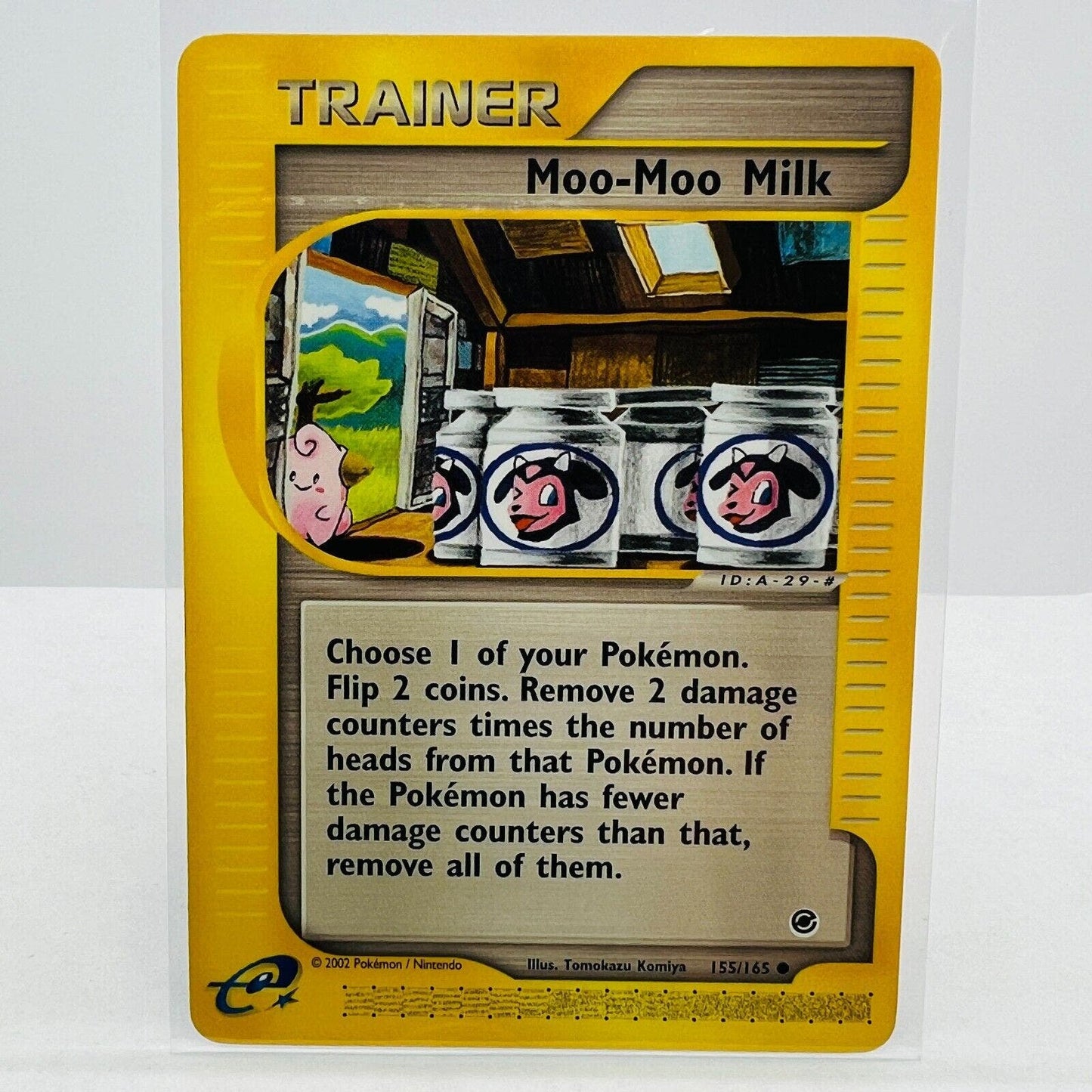 Pokémon Moo-Moo Milk 155/165 Expedition E-Reader Pokemon Common Card NM-MT