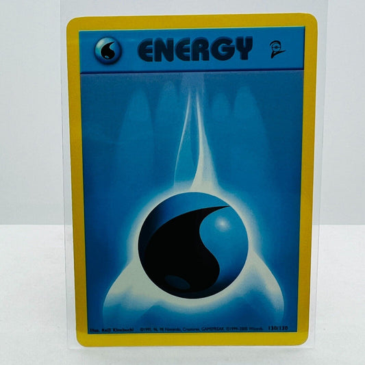 Pokémon Water Energy 130/130 Base Set 2 Pokemon 2000 WOTC Common Card NM-MT