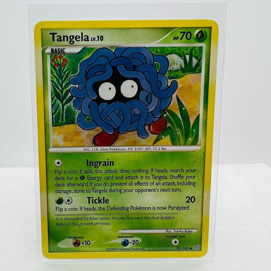 Pokémon Tangela LV.10 78/100 Diamond & Pearl 2008 Stormfront Common Card LP