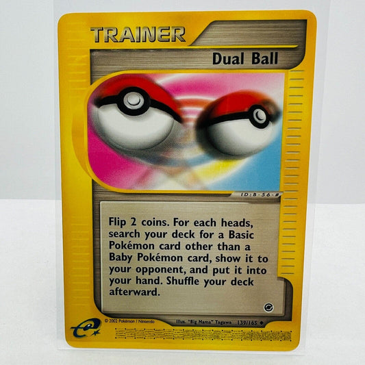 Pokémon Dual Ball 139/165 Expedition E-Reader Series Pokemon Uncommon Card NM-MT