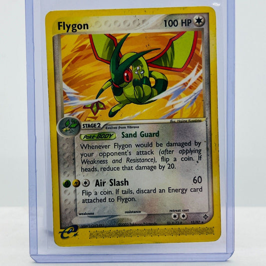 Pokémon Flygon 15/97 EX Dragon Pokémon 2003 E Reader Non Holo Rare HP-DMG