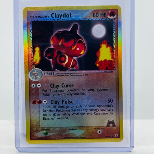 Pokémon Claydol 33/95 EX Team Magma & Team Aqua Pokémon Reverse Uncommon LP-NM