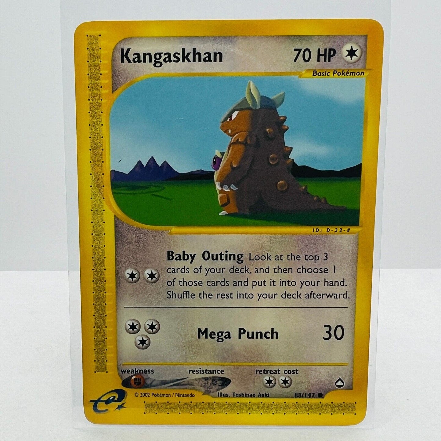 Pokémon Kangaskhan 88/147 Aquapolis WOTC TCG Pokemon Common Card NM-MT