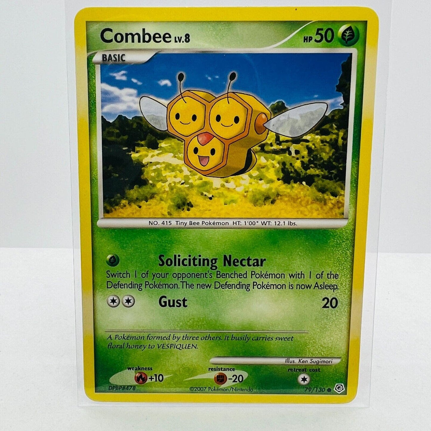 Pokémon Combee LV.8 79/130 Diamond & Pearl 2007 Pokemon Common Card MP-LP