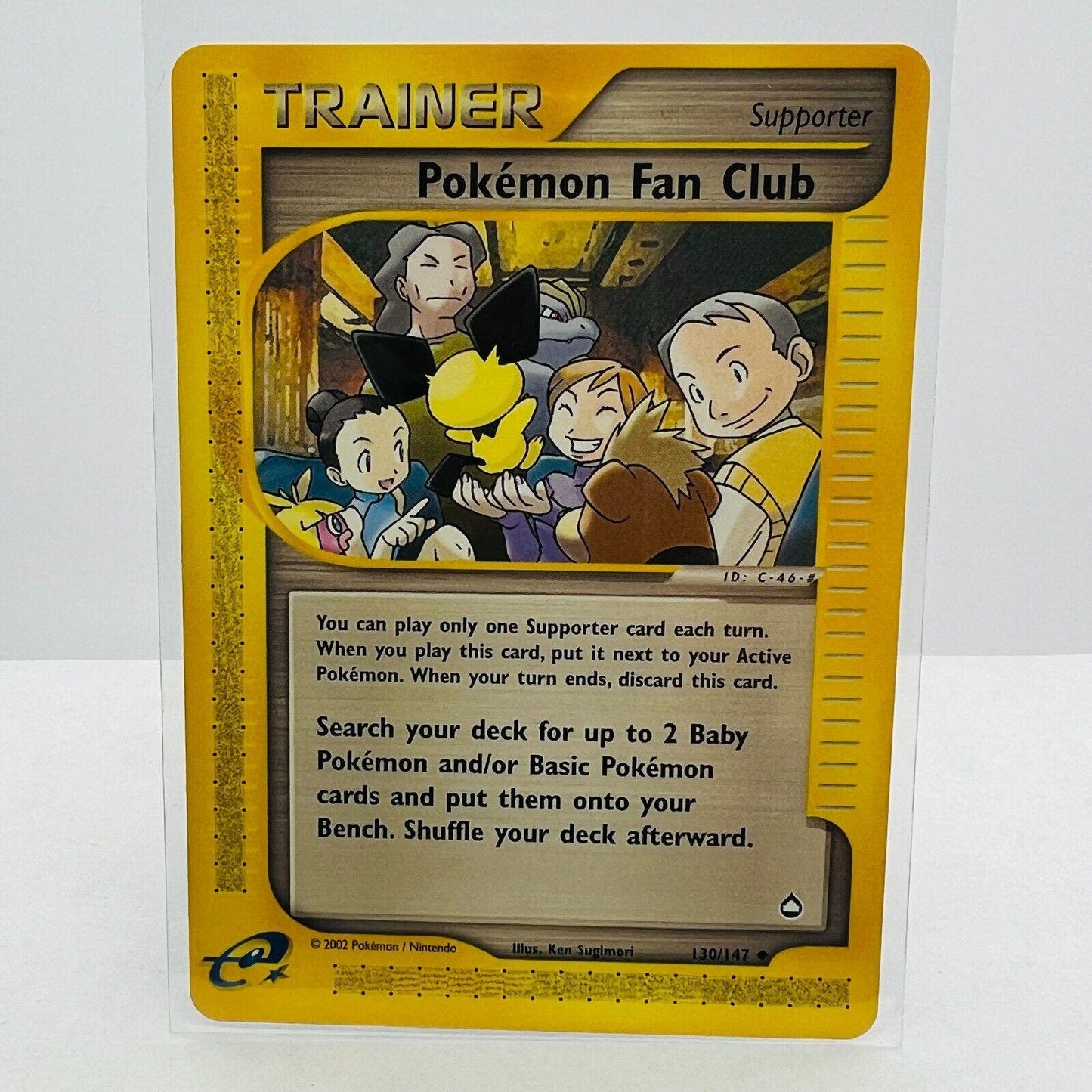 Pokémon Fan Club 130/147 Aquapolis WOTC Pokemon Uncommon Card NM-MT