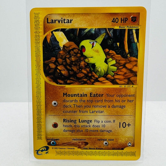 Pokémon Larvitar 89/147 Aquapolis WOTC TCG Pokemon Common Card NM-MT