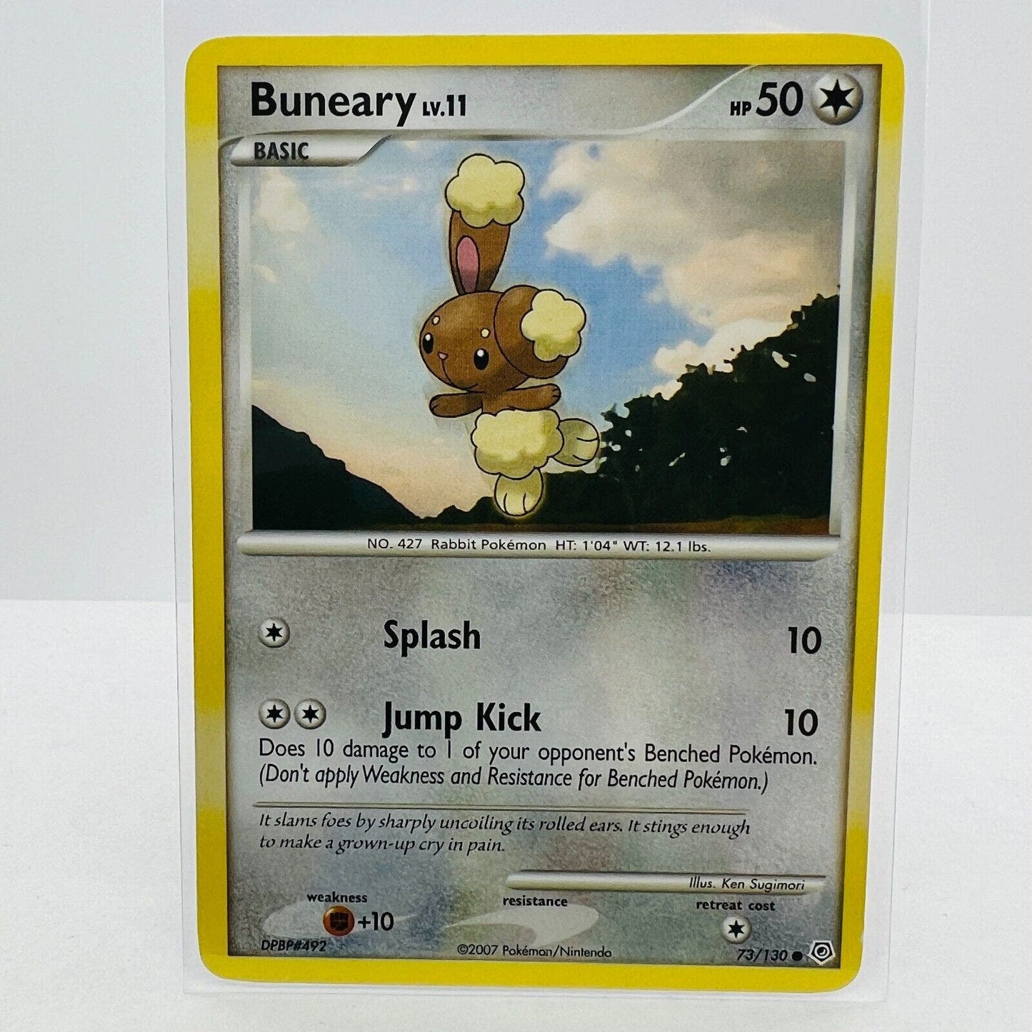 Pokémon Buneary LV.11 73/130 Diamond & Pearl 2007 Pokemon Common Card LP