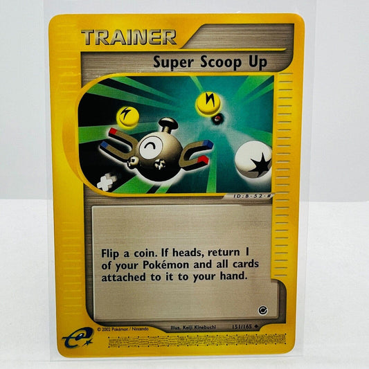 Pokémon Super Scoop Up 151/165 Expedition E-Reader Pokemon Uncommon Card NM-MT