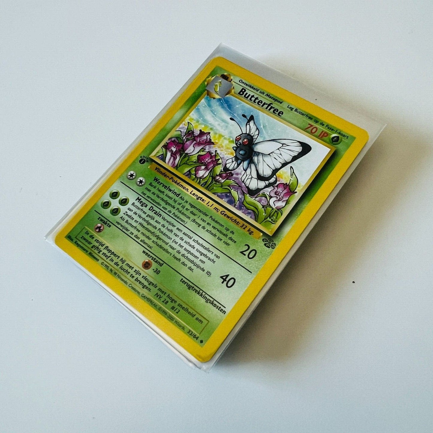 Pokémon 1st Edition Jungle Set Complete Uncommon Common Dutch 32 Cards NM-MINT