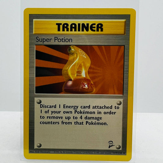 Pokémon Super Potion 117/130 Base Set 2 Pokemon 2000 WOTC Common Card NM-MT