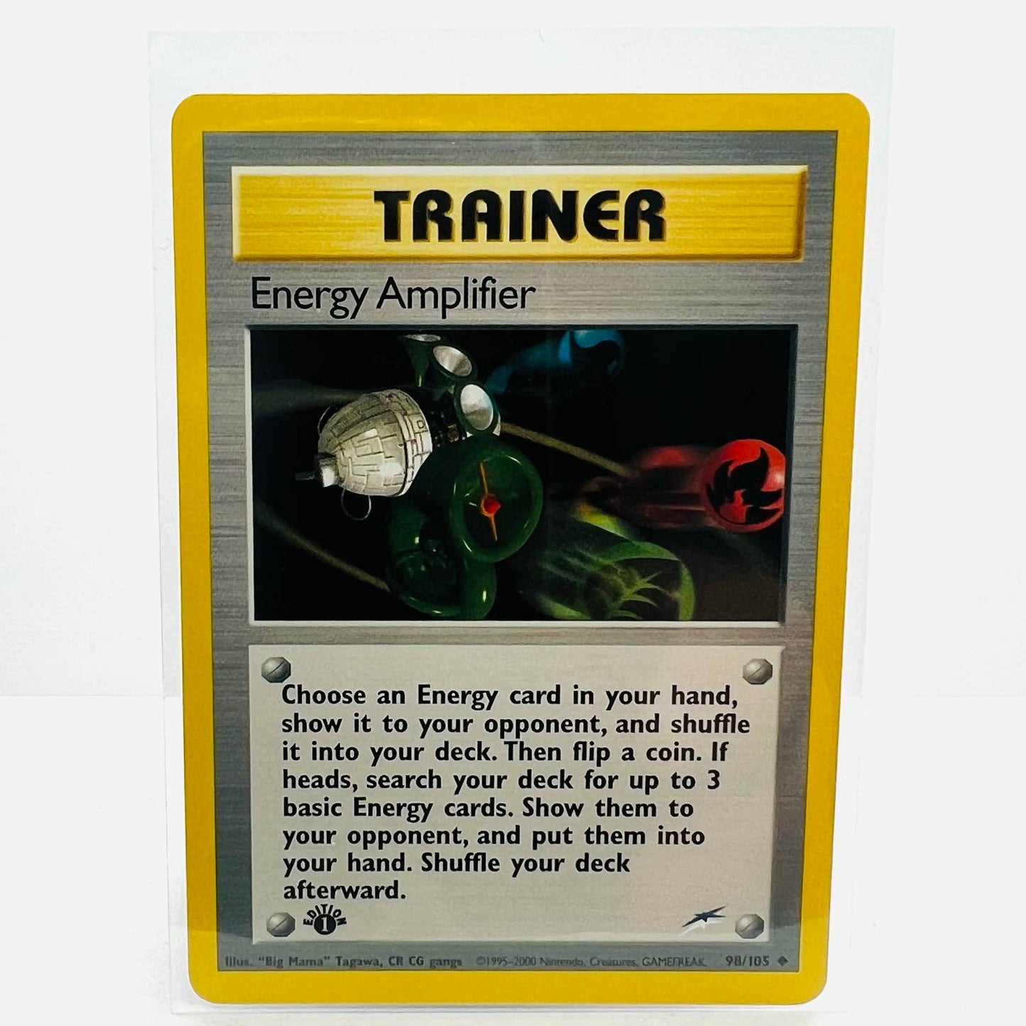 Pokémon Energy Amplifier 1st Edition 98/105 Neo Destiny WOTC Pokemon Card NM-MT