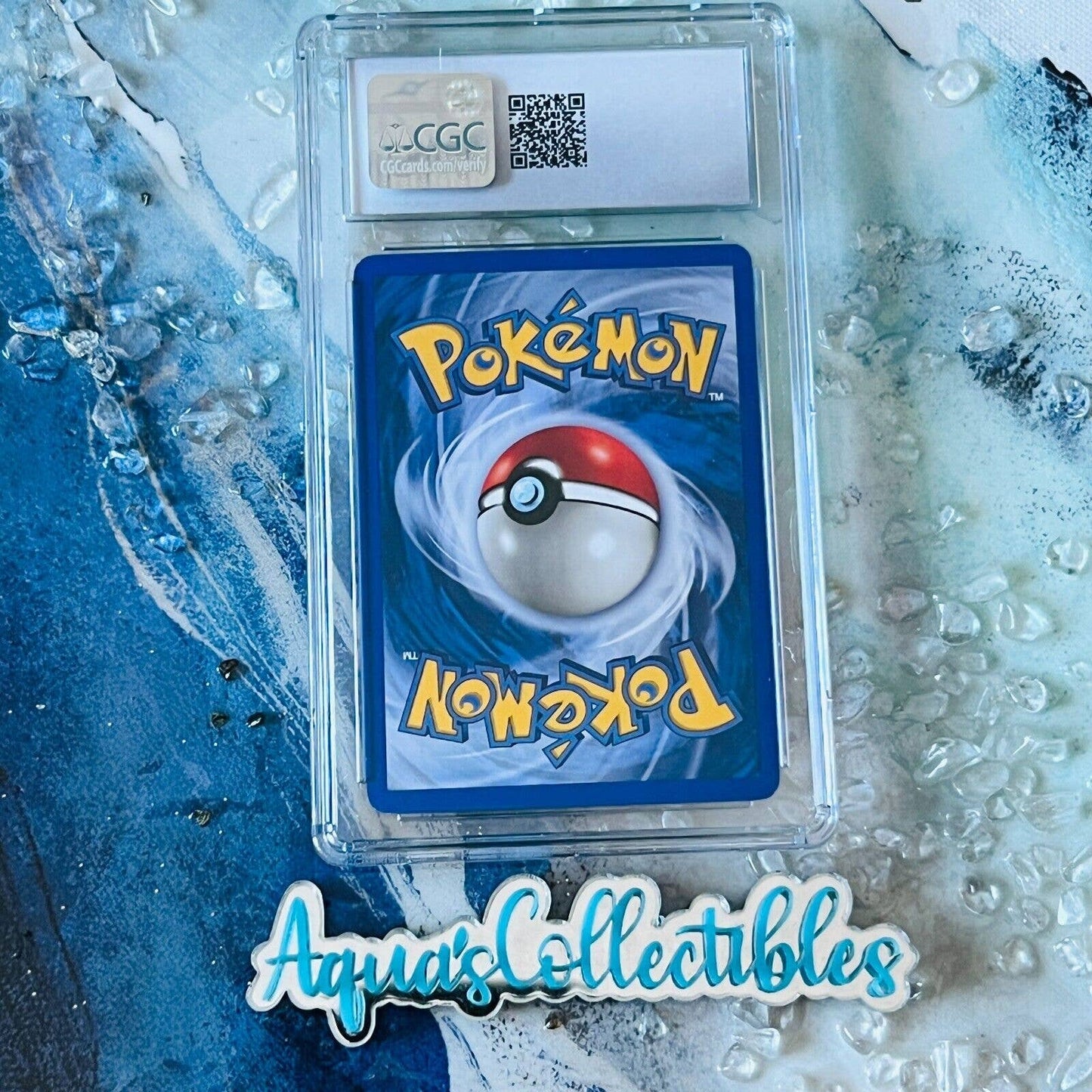 CGC 9.5 MINT+ Lanturn 21/147 Pokémon Aquapolis 2003 Reverse Holo (PSA/BGS) Pop 2