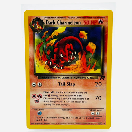 Pokémon Dark Charmeleon 32/82 Team Rocket WOTC TCG Pokemon Uncommon Card NM-MT