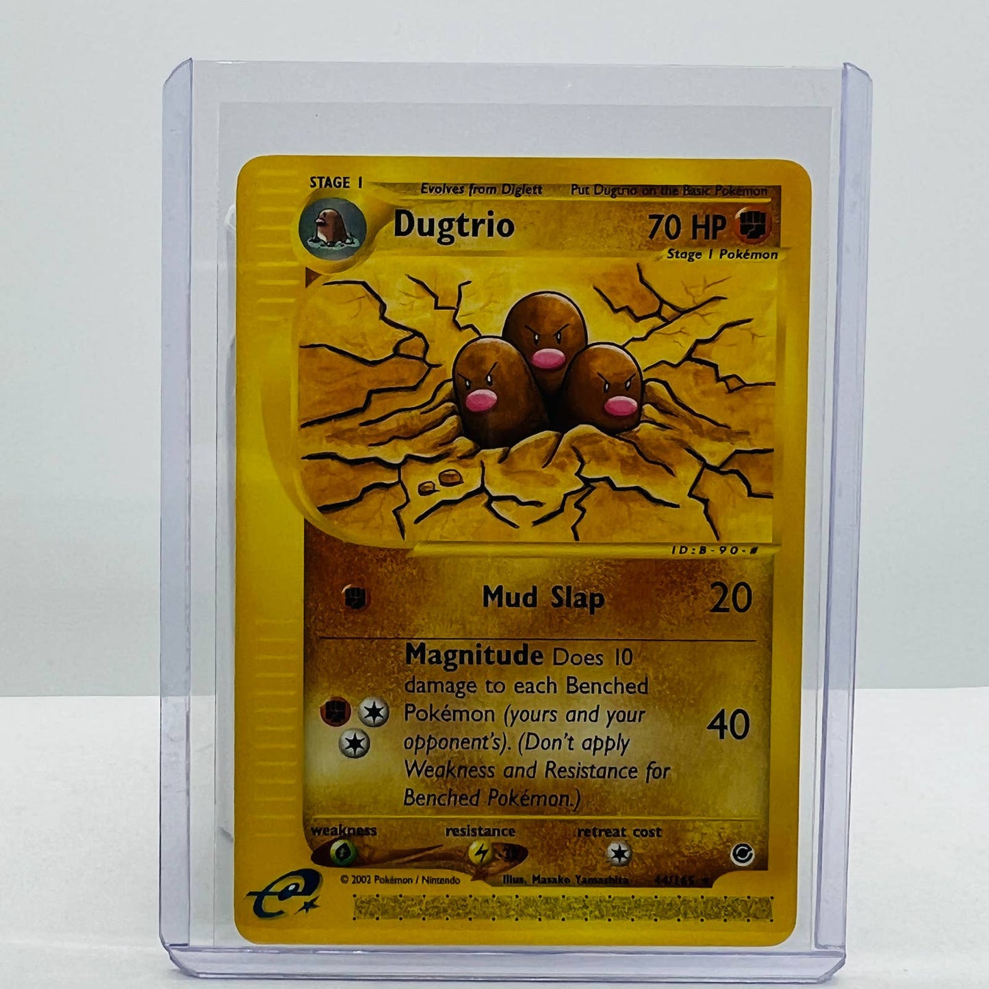 Pokémon Dugtrio 44/165 Expedition Non Holo Rare E-Series WOTC TCG Card NM-MT