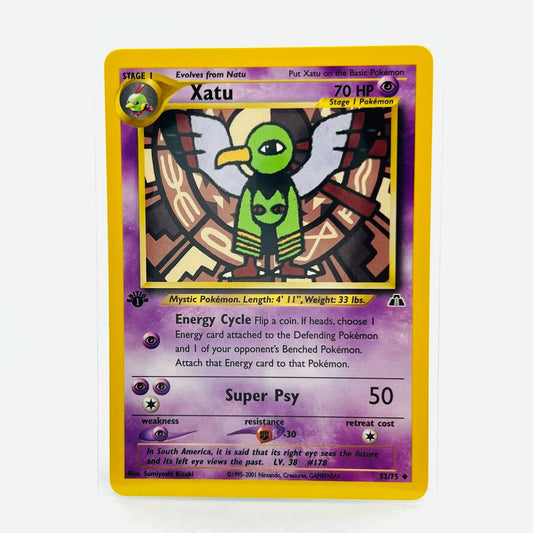 Pokémon Xatu 1st Edition 52/75 Neo Discovery WOTC Pokemon Uncommon Card NM-MT