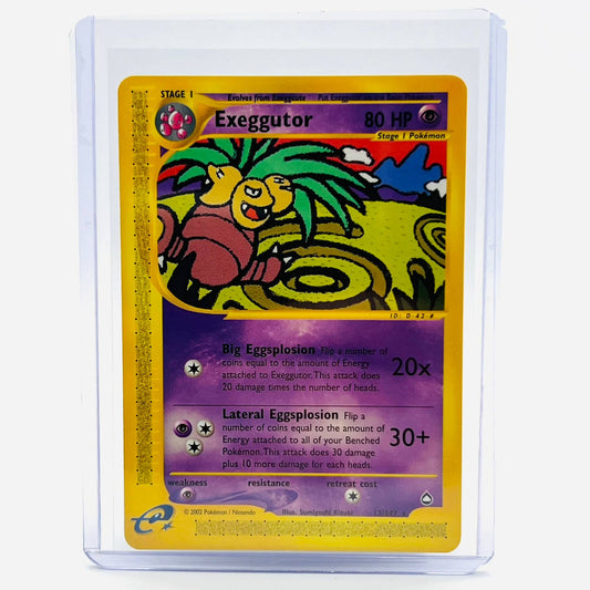 Pokémon Exeggutor 13/147 Aquapolis Non Holo Rare WOTC TCG Pokemon Card NM-MT