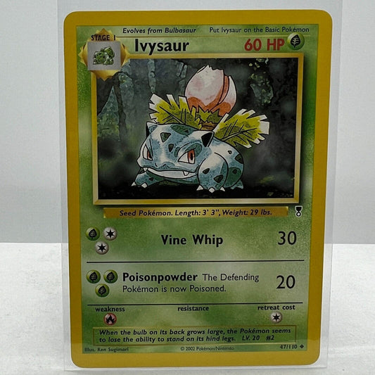 Pokémon Ivysaur 47/110 Pokemon 2000 Legendary Collection TCG Uncommon Card NM-MT