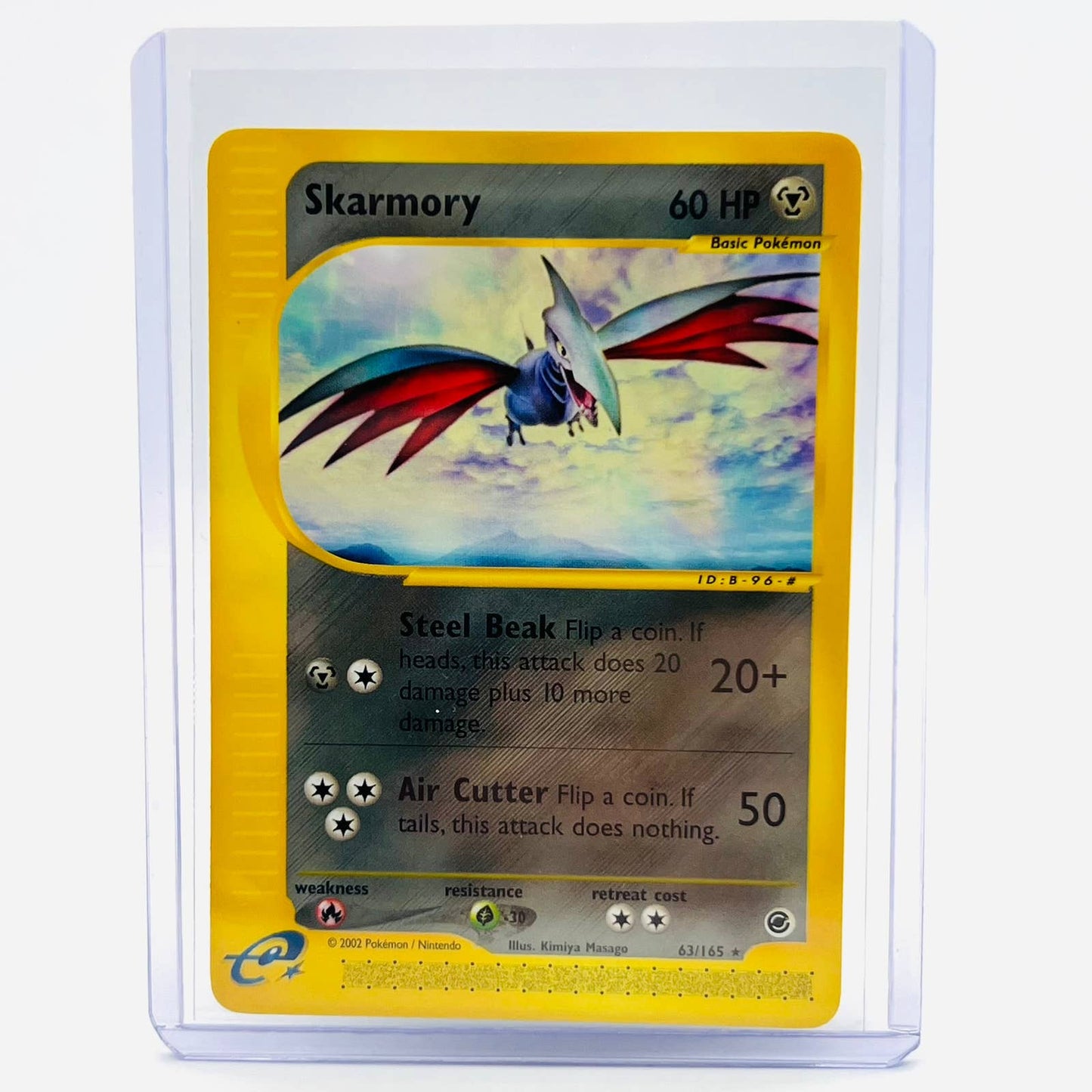 Pokémon Skarmory 63/165 Expedition Non Holo Rare E-Series WOTC TCG Card NM-MT