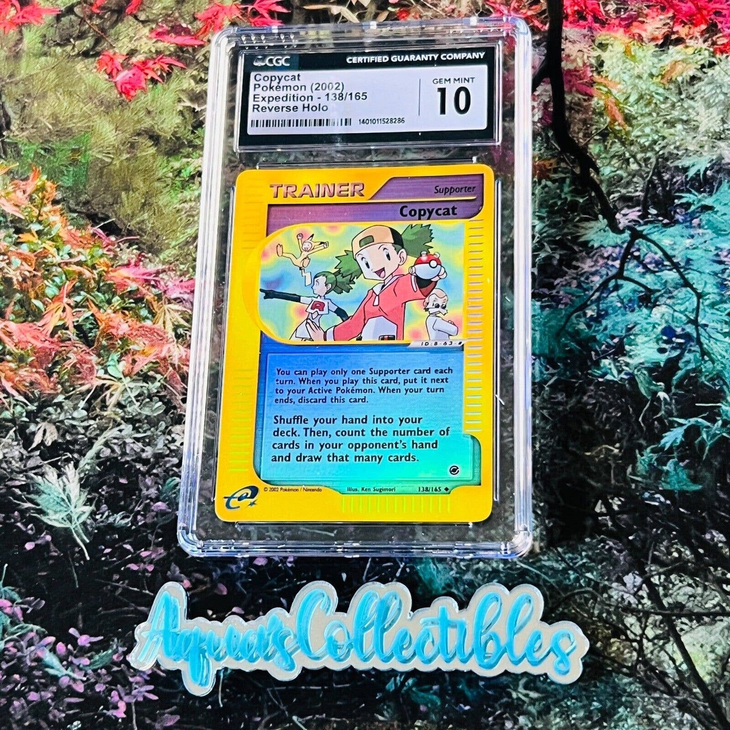 CGC 10 GEM MINT Copycat 138/165 Pokémon Expedition 2002 Reverse Holo (PSA/BGS)