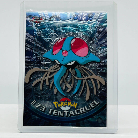 Pokémon Tentacruel #73 Pokemon 2000 Topps TV Animation Chrome Series 1 Holo Foil