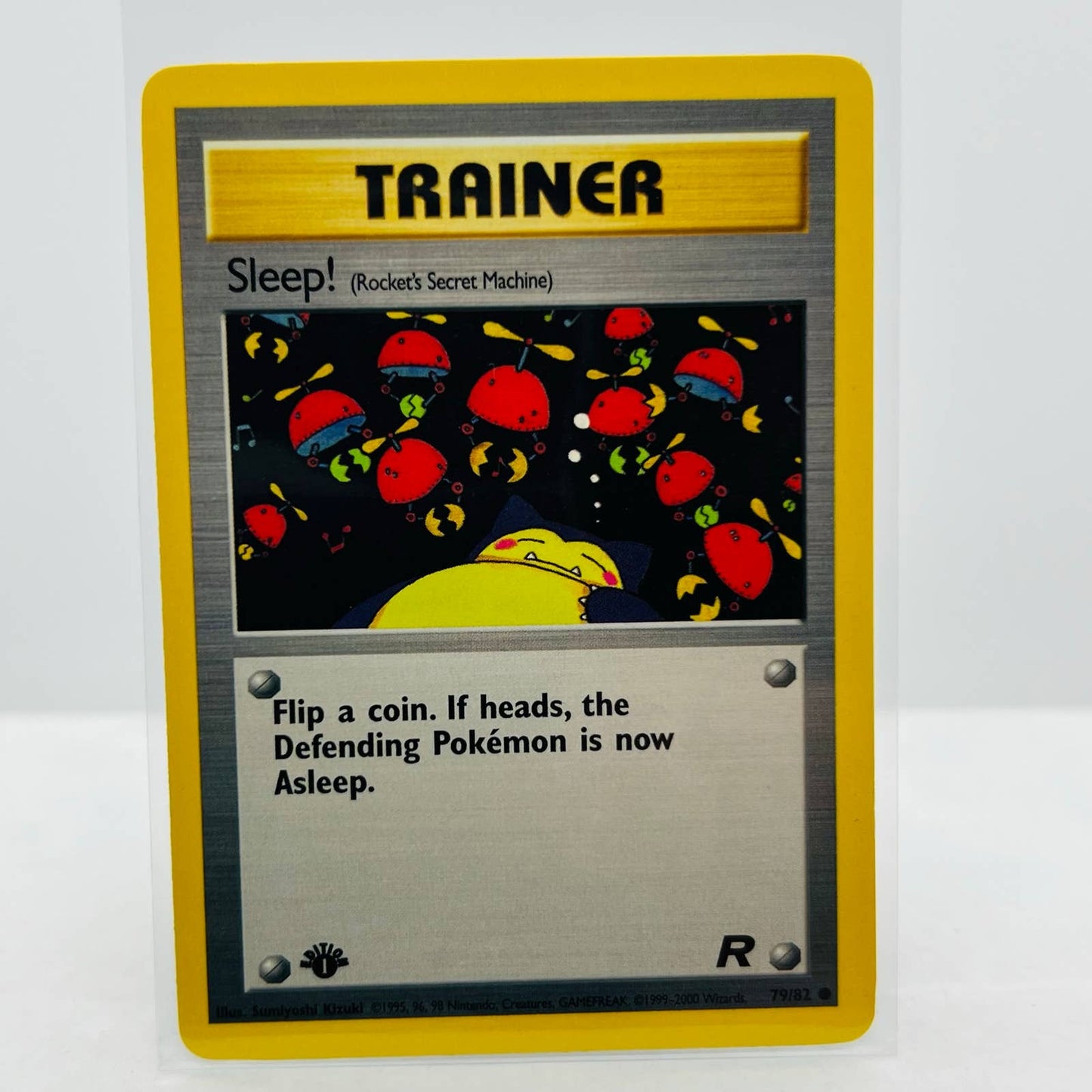 Pokémon Sleep! 1st Edition 79/82 Team Rocket 2000 WOTC Uncommon Card NM-MT