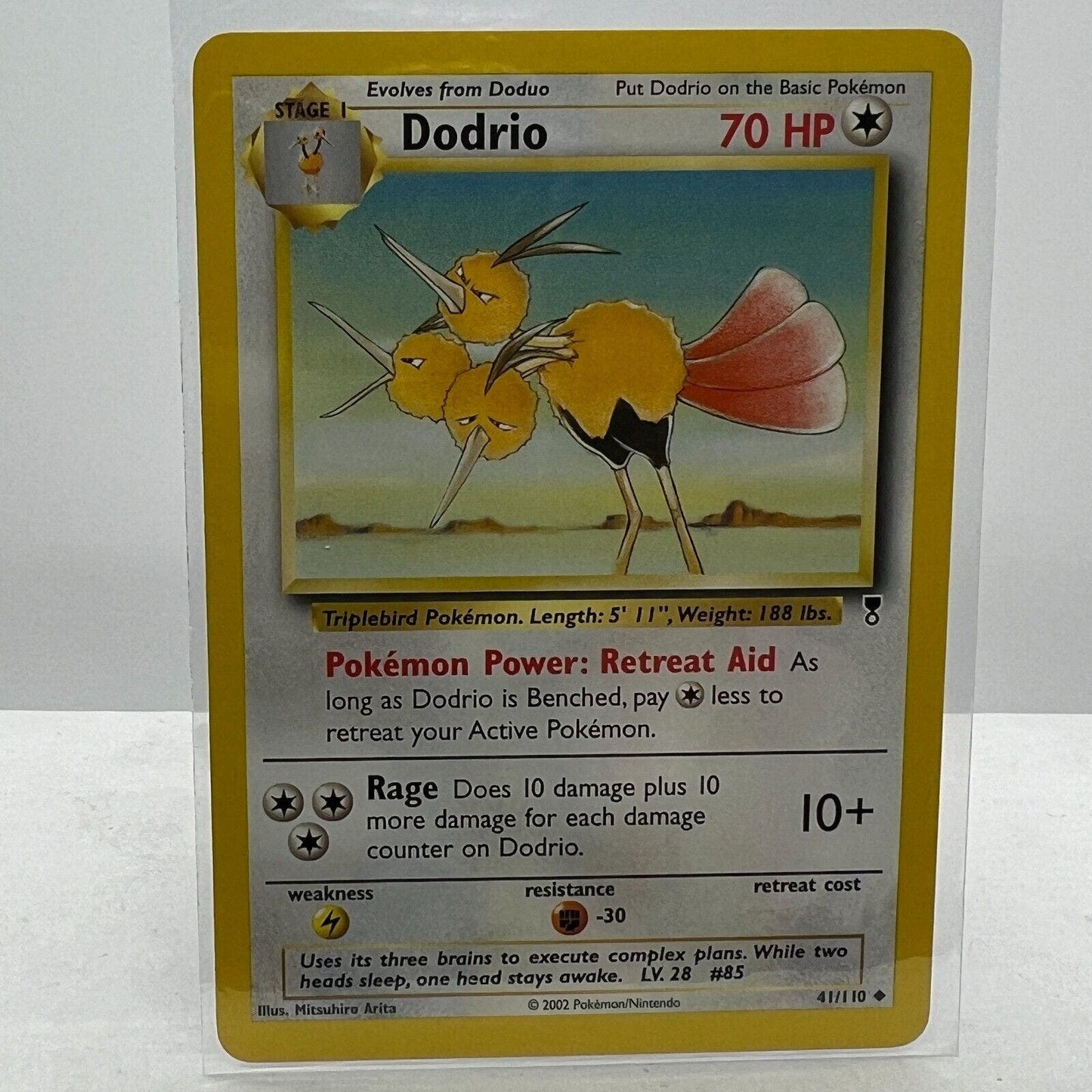 Pokémon Dodrio 41/110 Pokemon 2000 Legendary Collection TCG Uncommon Card NM-MT